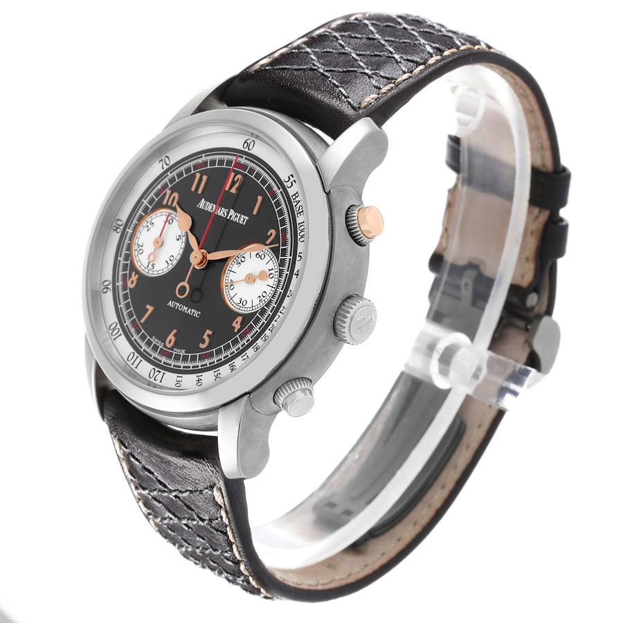 Audemars Piguet Jules Gstaad Classic Limited Edition Titanium Mens Watch 26558TI