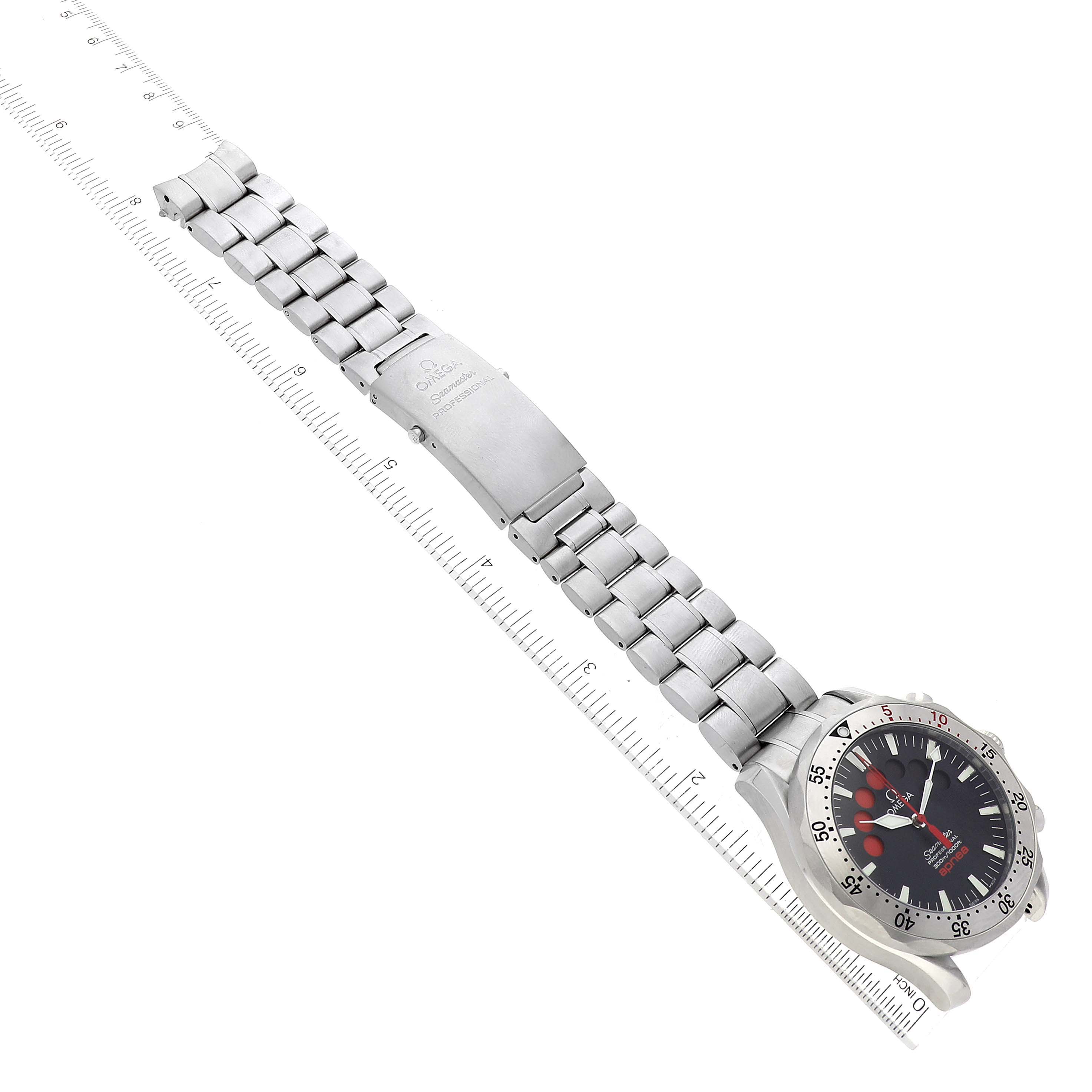 Omega Seamaster Apnea Jacques Mayol Steel Mens Watch 42.0 MM 2595.50.00