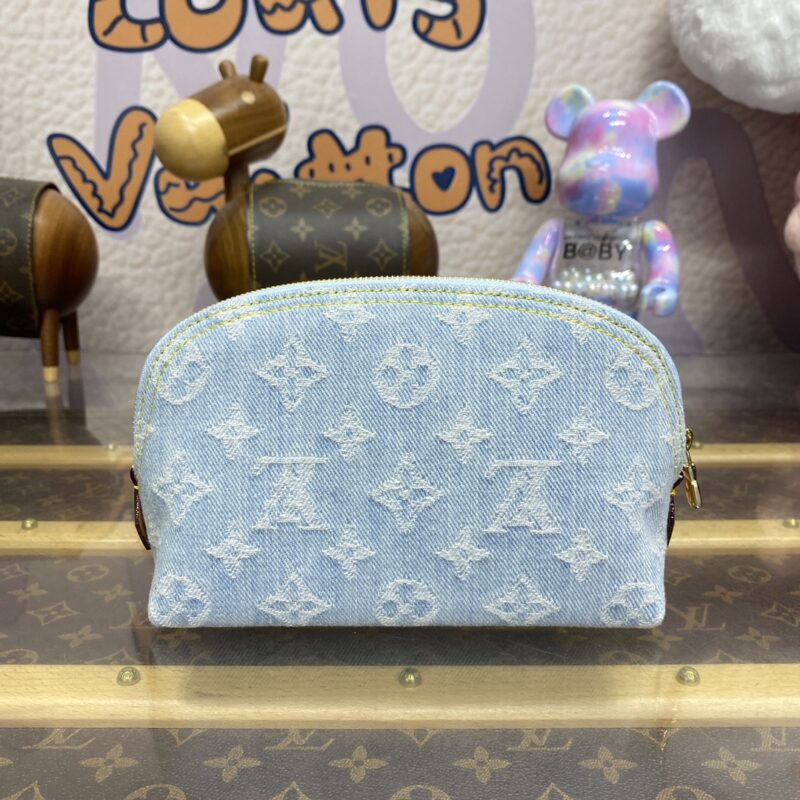 Replica Louis Vuitton Pochette Cosmétique Denim