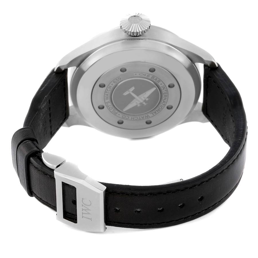 IWC Big Pilots Black Dial Automatic Steel Mens Watch IW501001