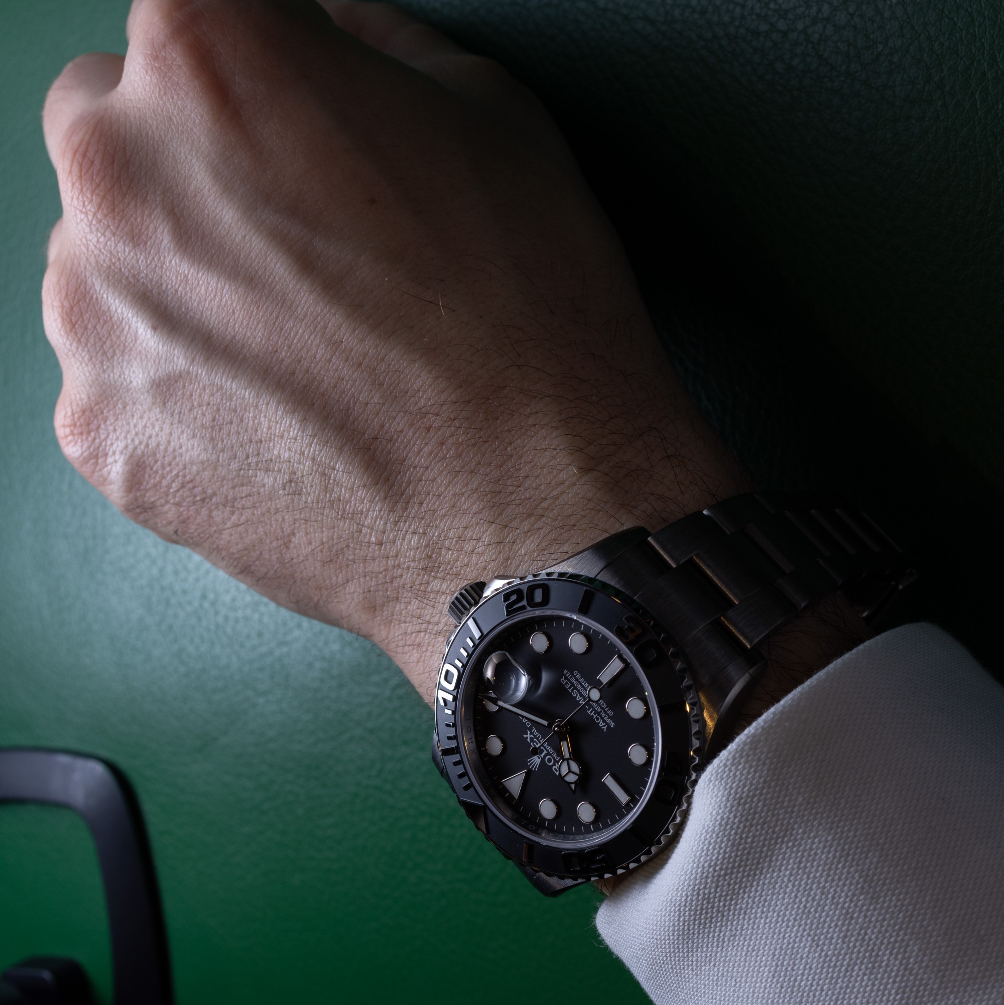 2023 Newest Rolex Yacht-Master 42 Black Dial RLX Titanium Men's Watch 226627-0001