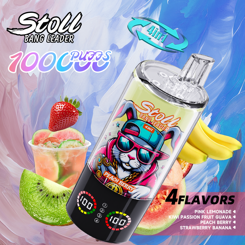 Bang Leader 100K Puffs 4-in-1 Prefilled Vape Device - 4 Flavours, Rechargeable, 850mAh