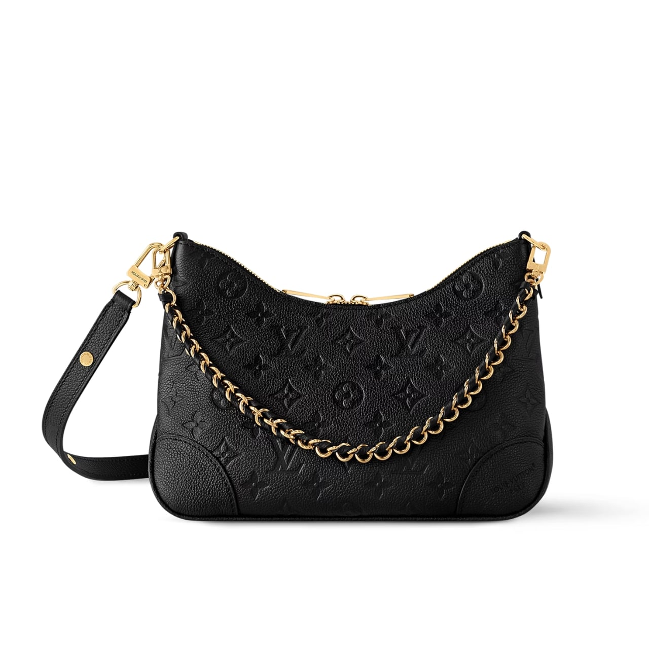 Louis Vuitton Boulogne Monogram Empreinte Leather Black 29Cm M12930