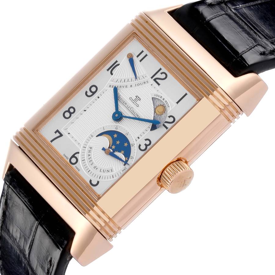 Jaeger LeCoultre Reverso Sun Moon Rose Gold Watch 270.2.63 Q3042420