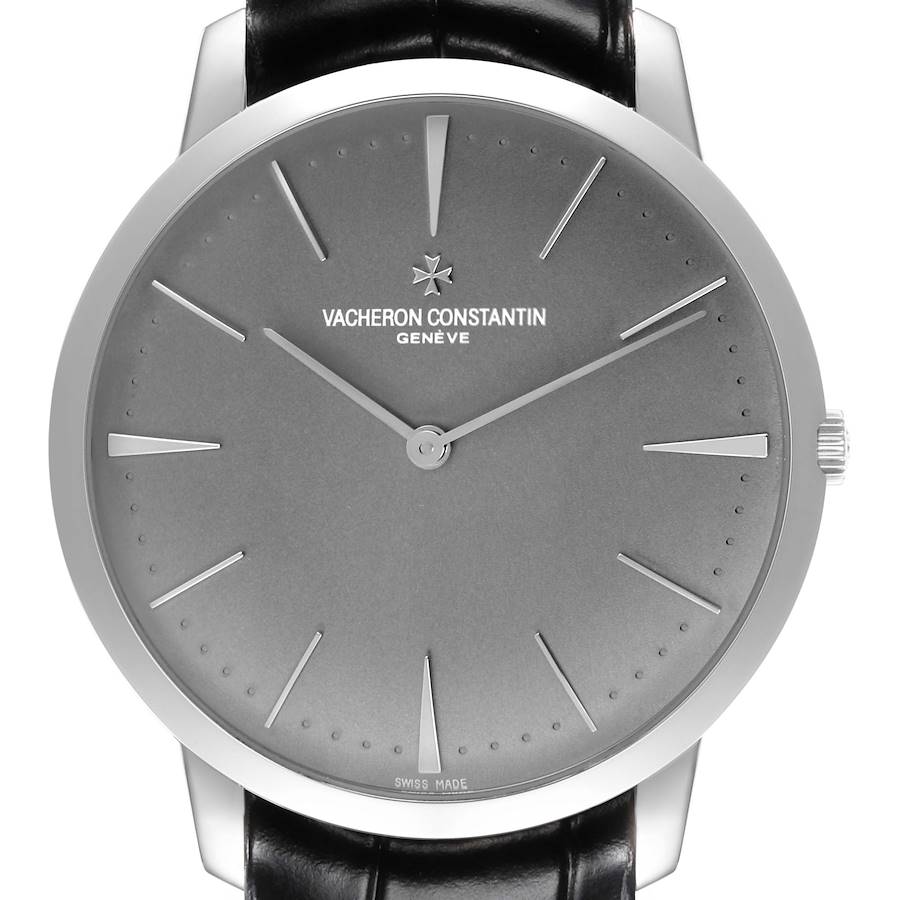 Vacheron Constantin Patrimony Grand Taille Platinum Mens Watch 81180
