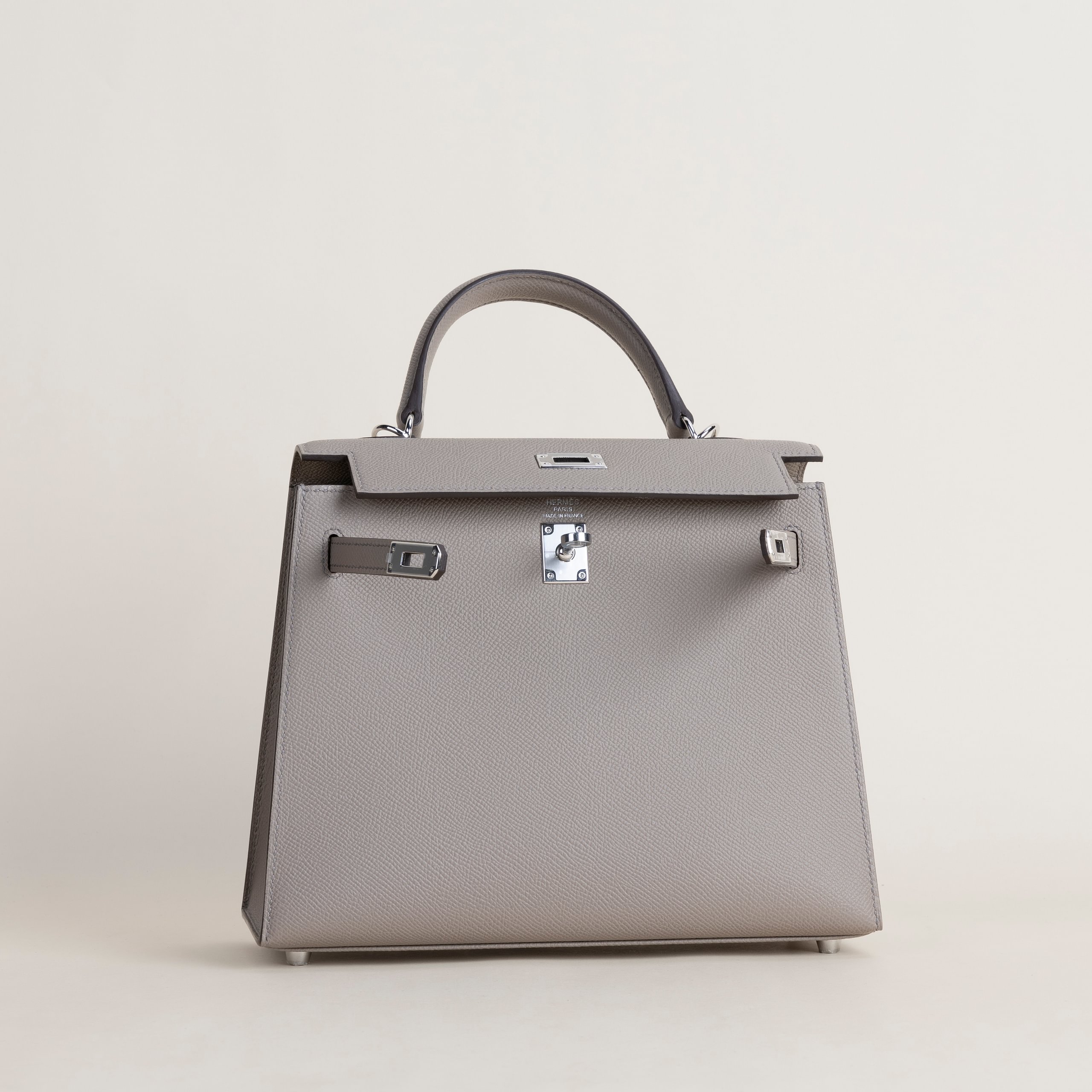 Kelly 28 togo gris asphalt PHW