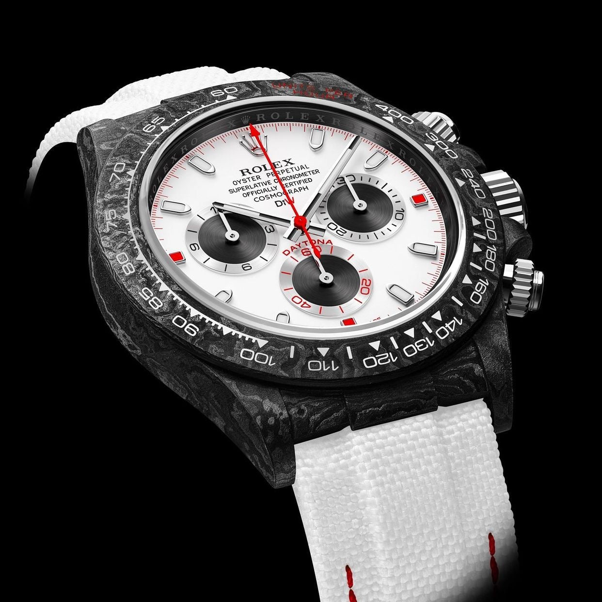 NTPT Carbon Rolex DiW Daytona "SPEEDSTER WHITE"