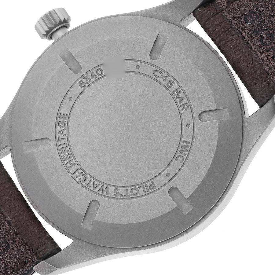 IWC Pilot Mark XVIII Heritage Titanium Mens Watch IW327006