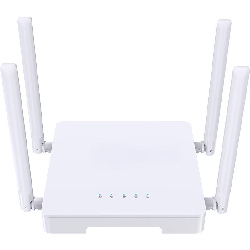 White 4-Antenna Router