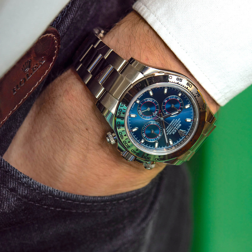 Big Discount-Rolex Cosmograph "Ghost" Daytona 40mm 18ct White Gold m116509 Series Unworn