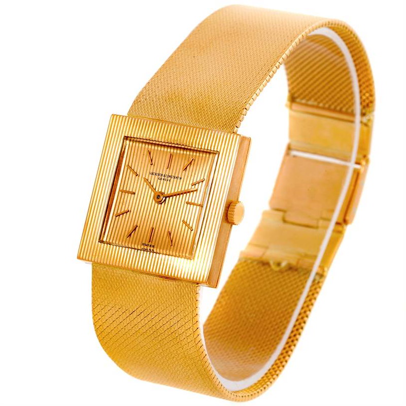 Vacheron Constantin 18K Yellow Gold Mens Watch 7293