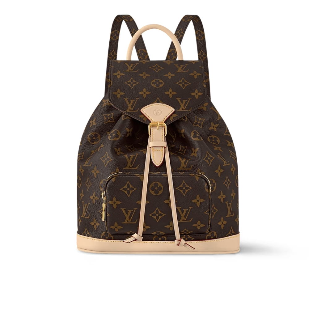 Louis Vuitton Montsouris PM Backpack Brown 30Cm M11198