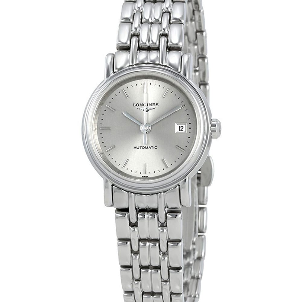 Longines Women's L4.321.4.72.6Presence Stainless Steel Watch