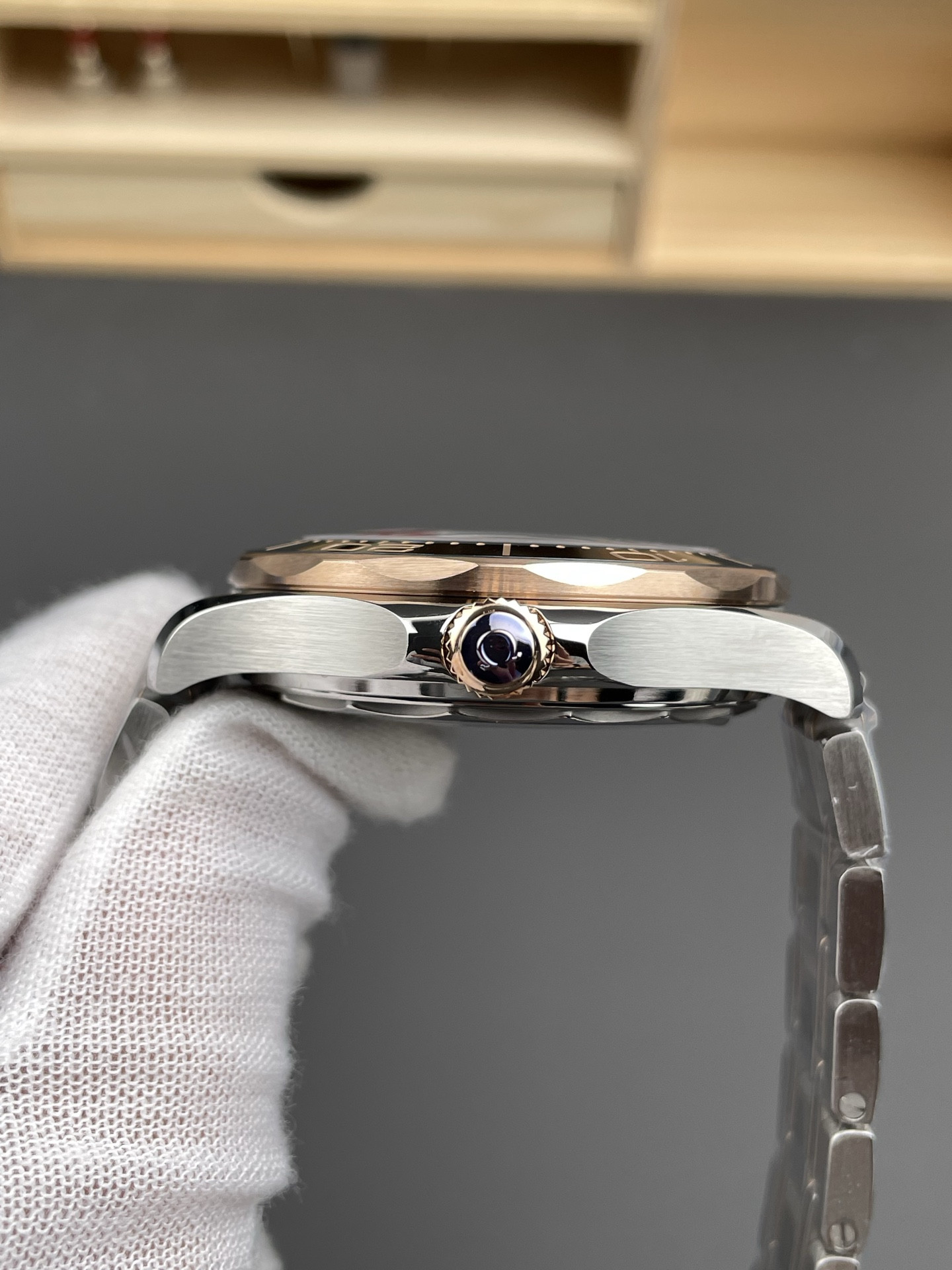 Seamaster 300 Two-Tone Rose Gold Black V4 Version