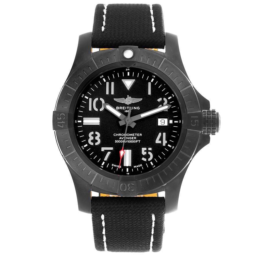 Breitling Avenger 45 Seawolf Night Mission Titanium Mens Watch V17319
