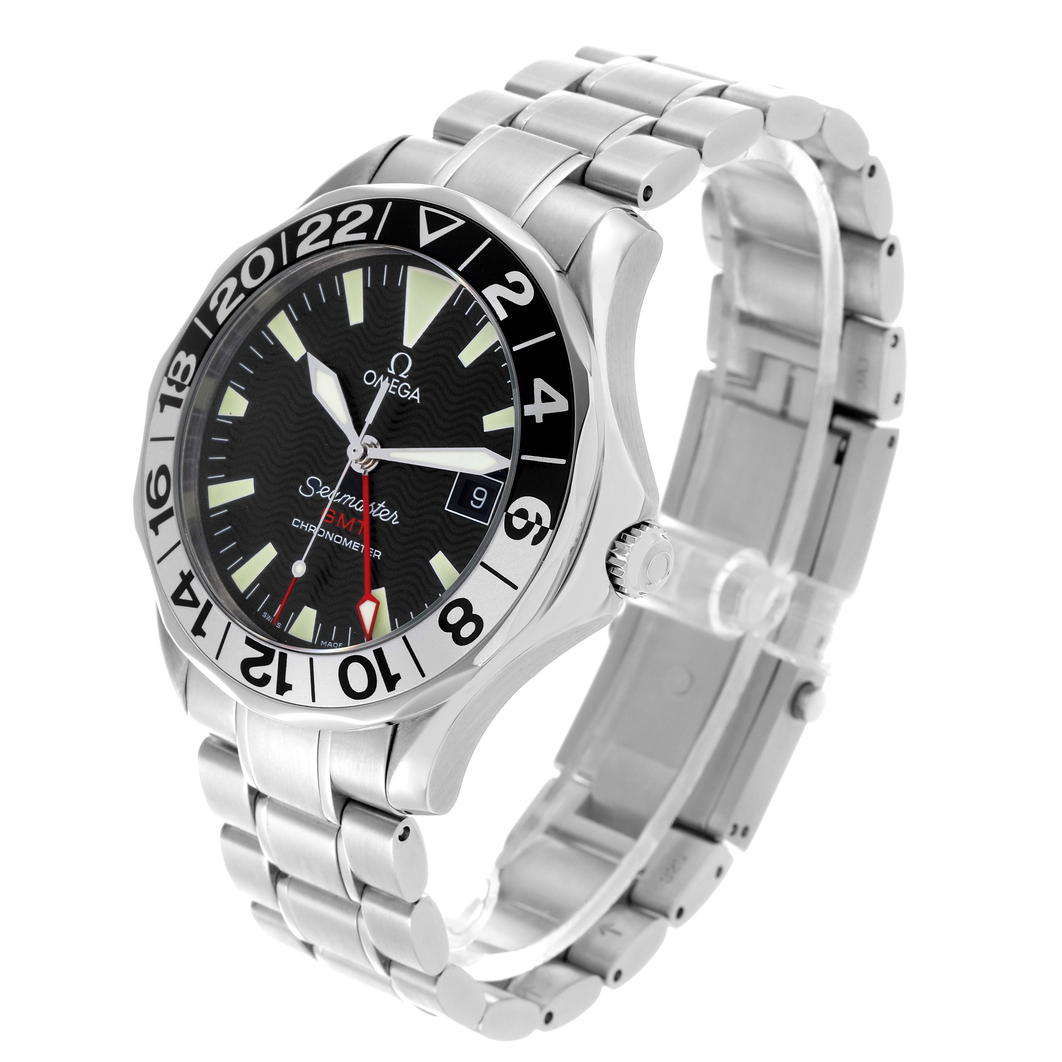 Omega Seamaster GMT Black Dial Steel Mens Watch 41.0 MM 2234.50.00