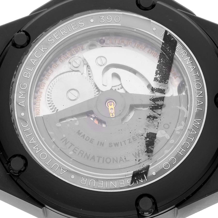 IWC Ingenieur AMG Ceramic Black Brown Dial Mens Watch IW322504
