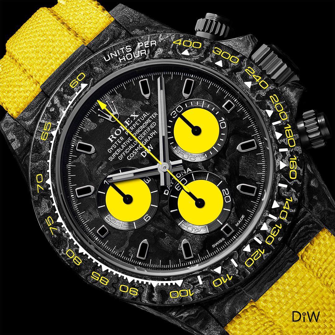 NTPT Carbon Rolex DiW Daytona "LEMON EDITION"