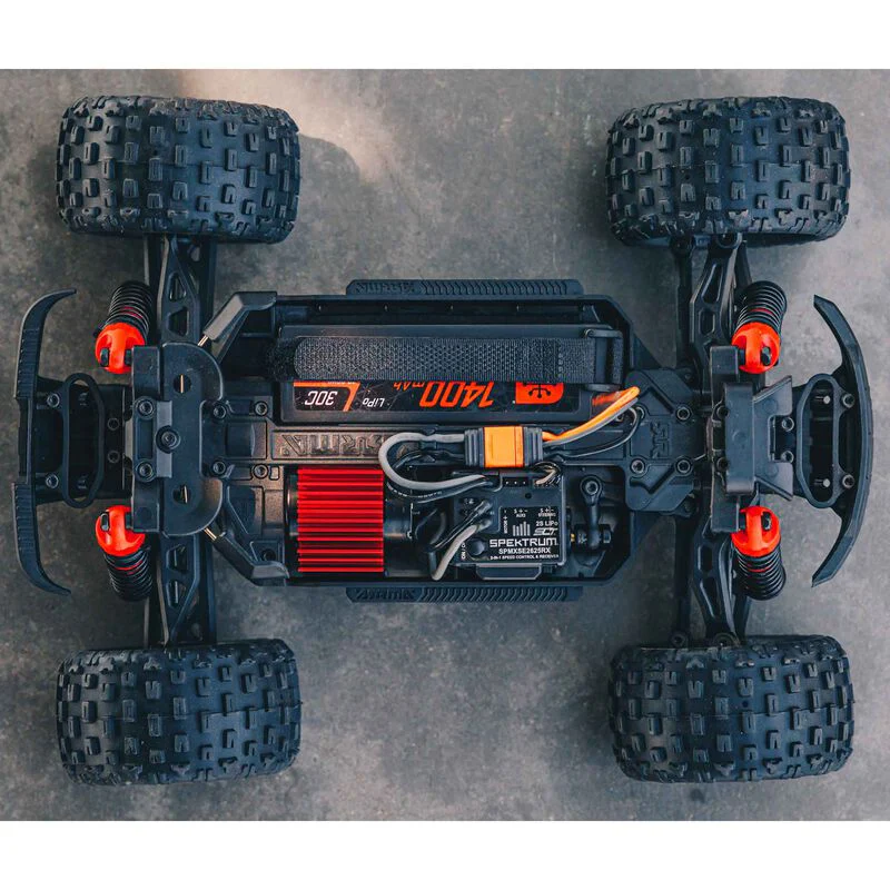 ARRMA 1/18 GRANITE GROM Mega 380 Brushed 4X4 Monster Truck RTR with Battery & Charger, Green