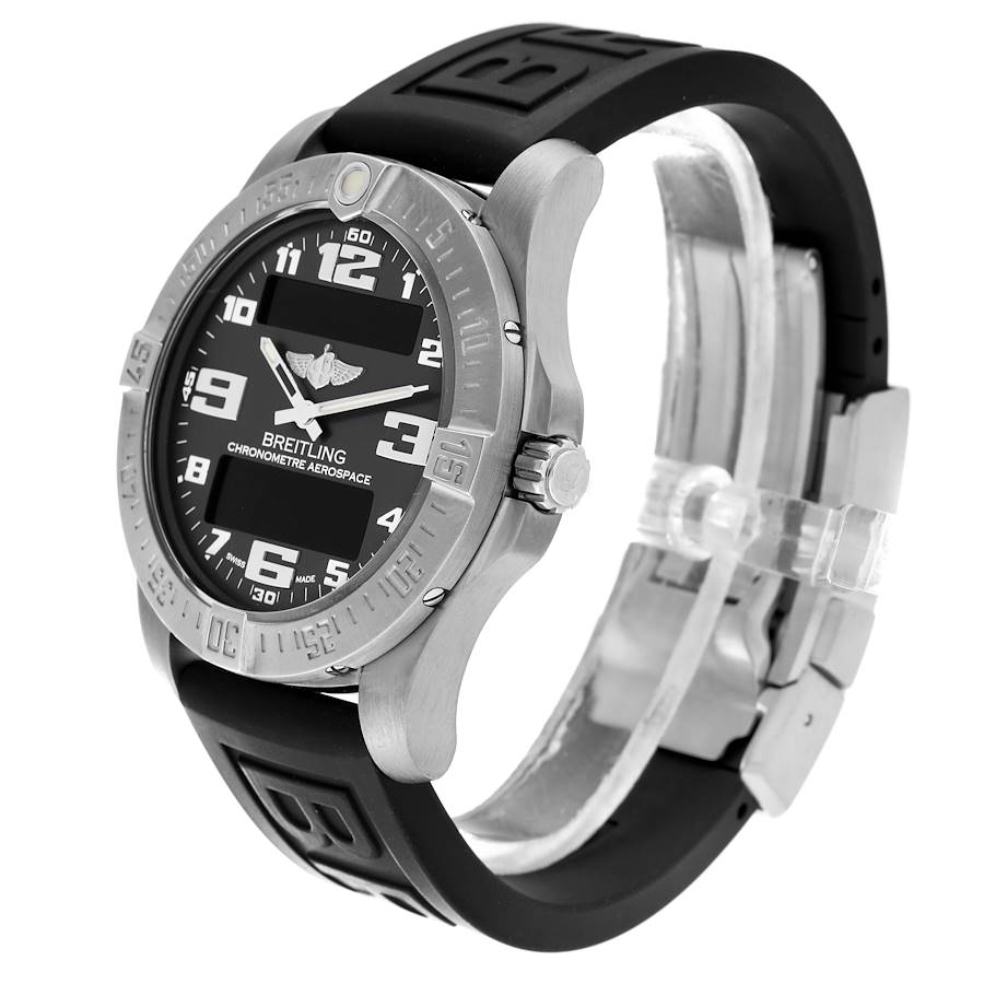 Breitling Aerospace Titanium Perpetual Alarm Mens Watch E79363