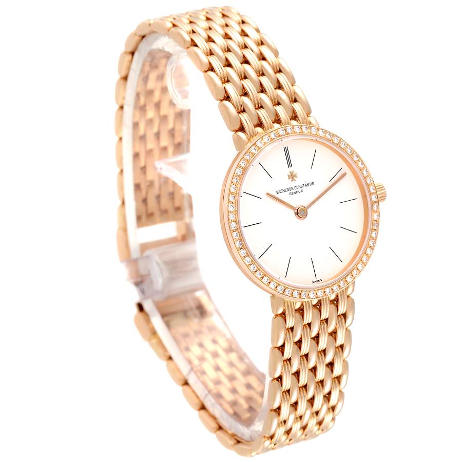 Vacheron Constantin Classic Rose Gold Diamond Ladies Watch 27593
