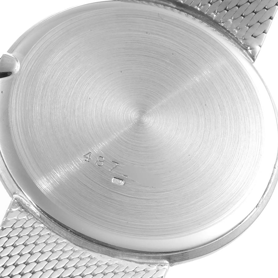 Vacheron Constantin Patrimony White Gold Vintage Mens Watch 6352