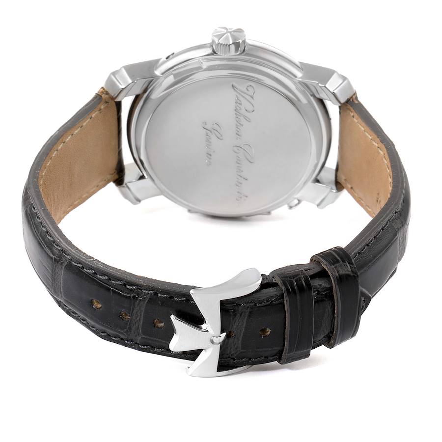Vacheron Constantin Malte Dual Time Regulator White Gold Mens Watch 42005