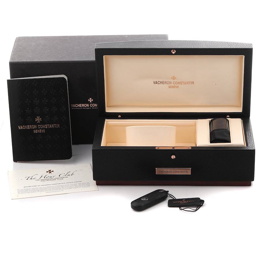 Vacheron Constantin Traditionnelle Rose Gold Mens Watch 47192