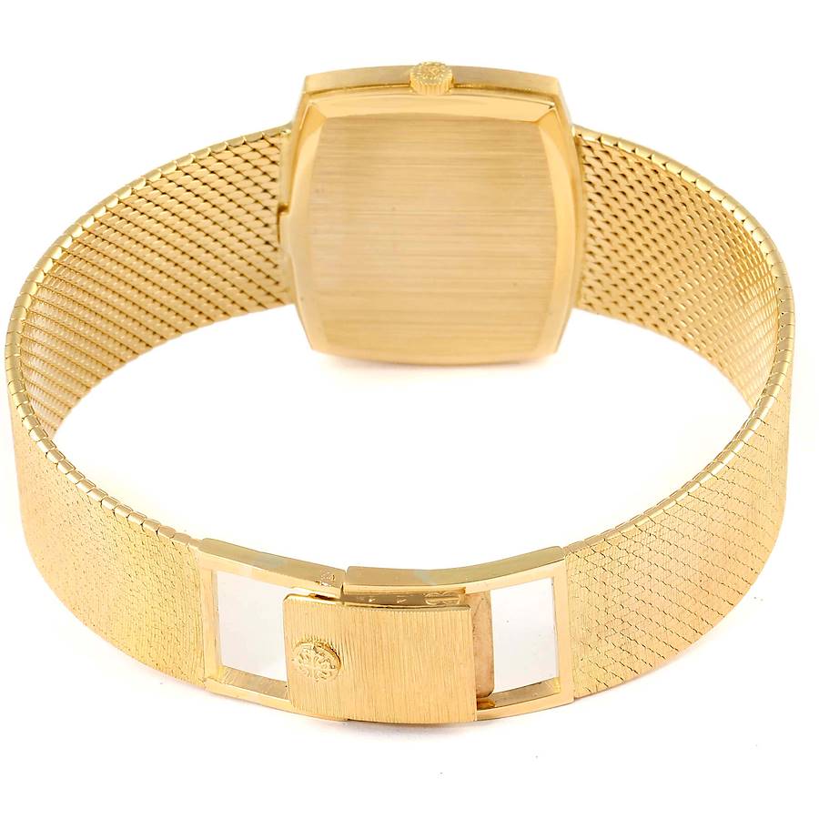 Patek Philippe Gondolo Yellow Gold Vintage Mens Watch 3528