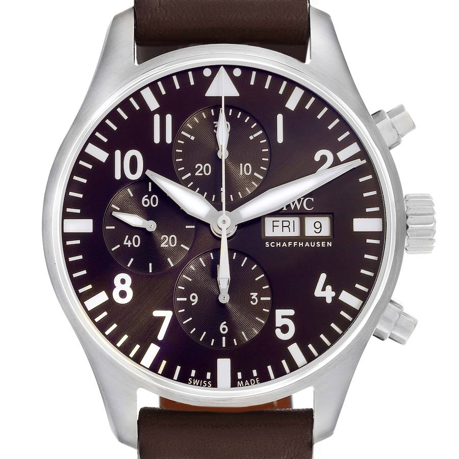IWC Pilot's Antoine de Saint-Exup&eacute;ry Edition Steel Mens Watch IW377713