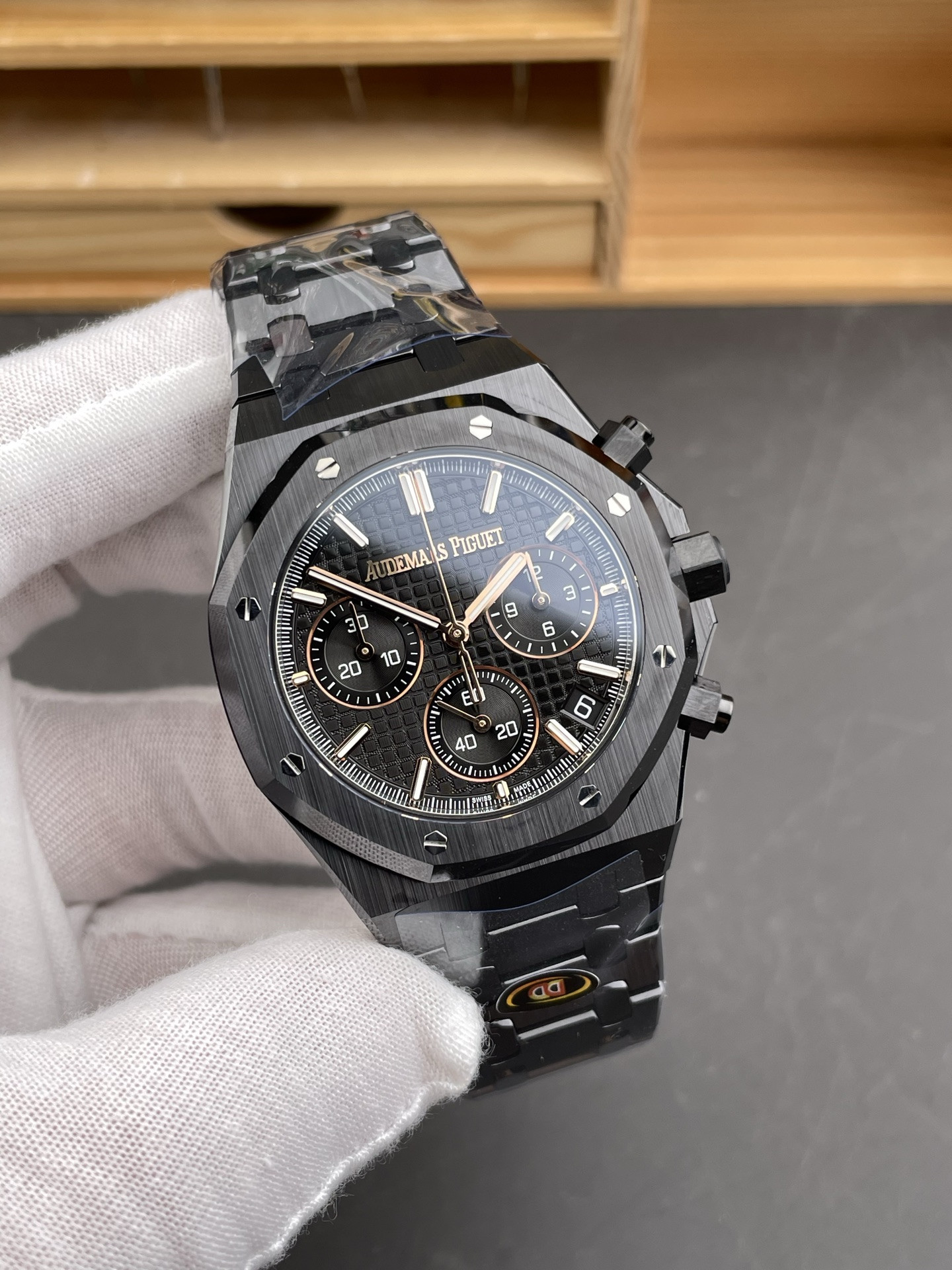 Royal Oak 26240 Black Ceramic DDF Factory