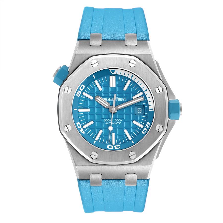 Audemars Piguet Royal Oak Offshore Diver Steel Mens Watch 15710ST