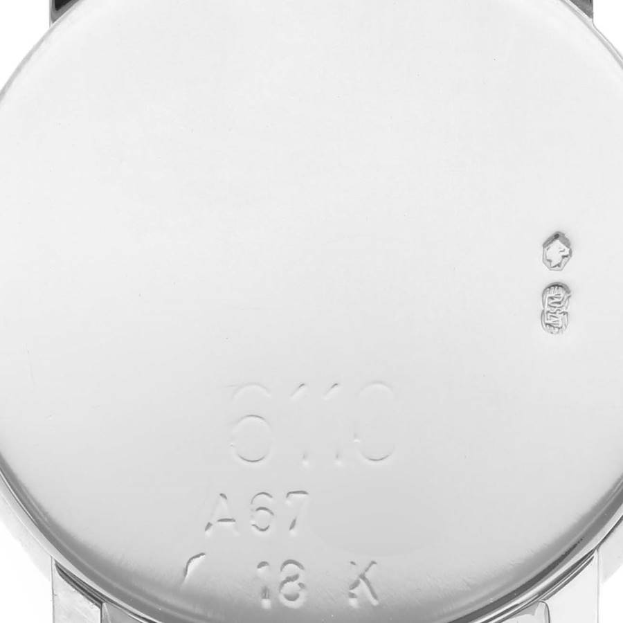 Rolex Cellini Classic White Gold Brown Dial Ladies Watch 6110