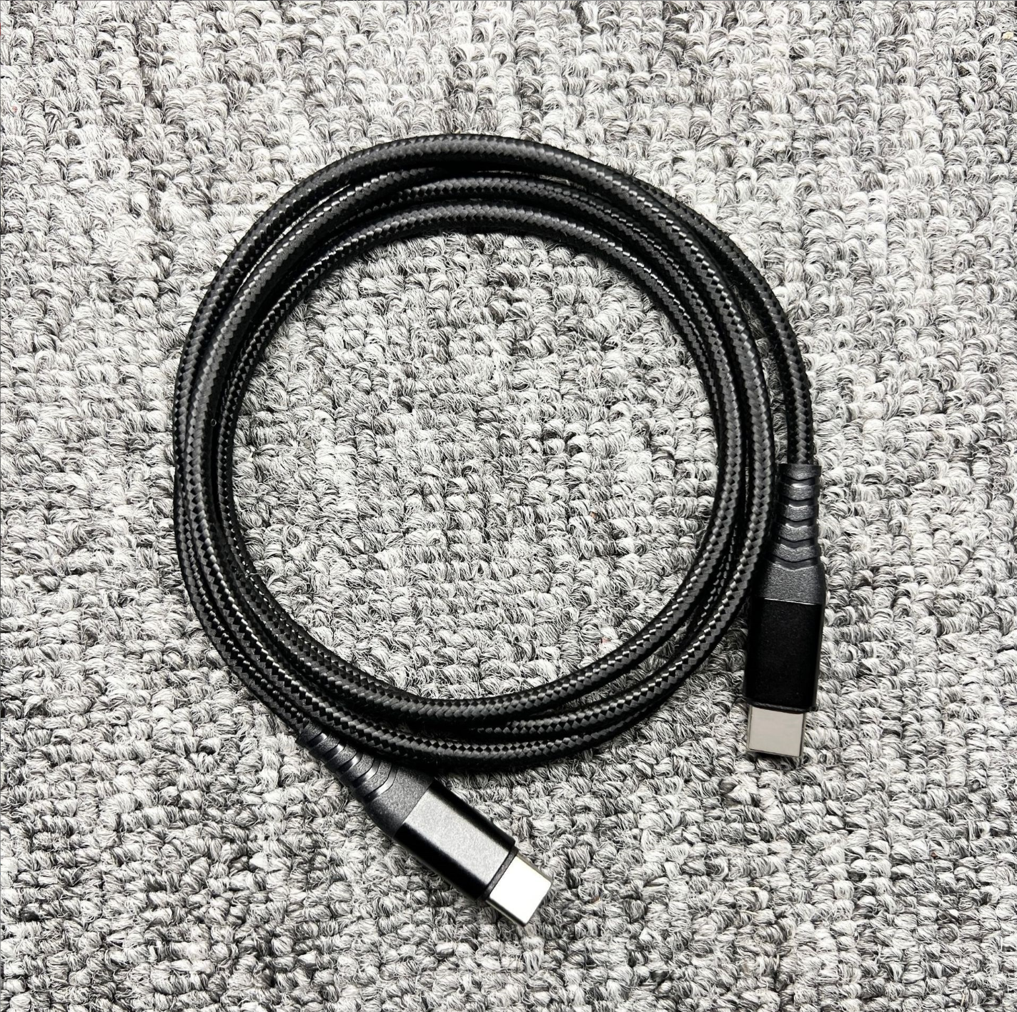 USB C to USB C Cable, Nylon Braided Fast Charging Cord