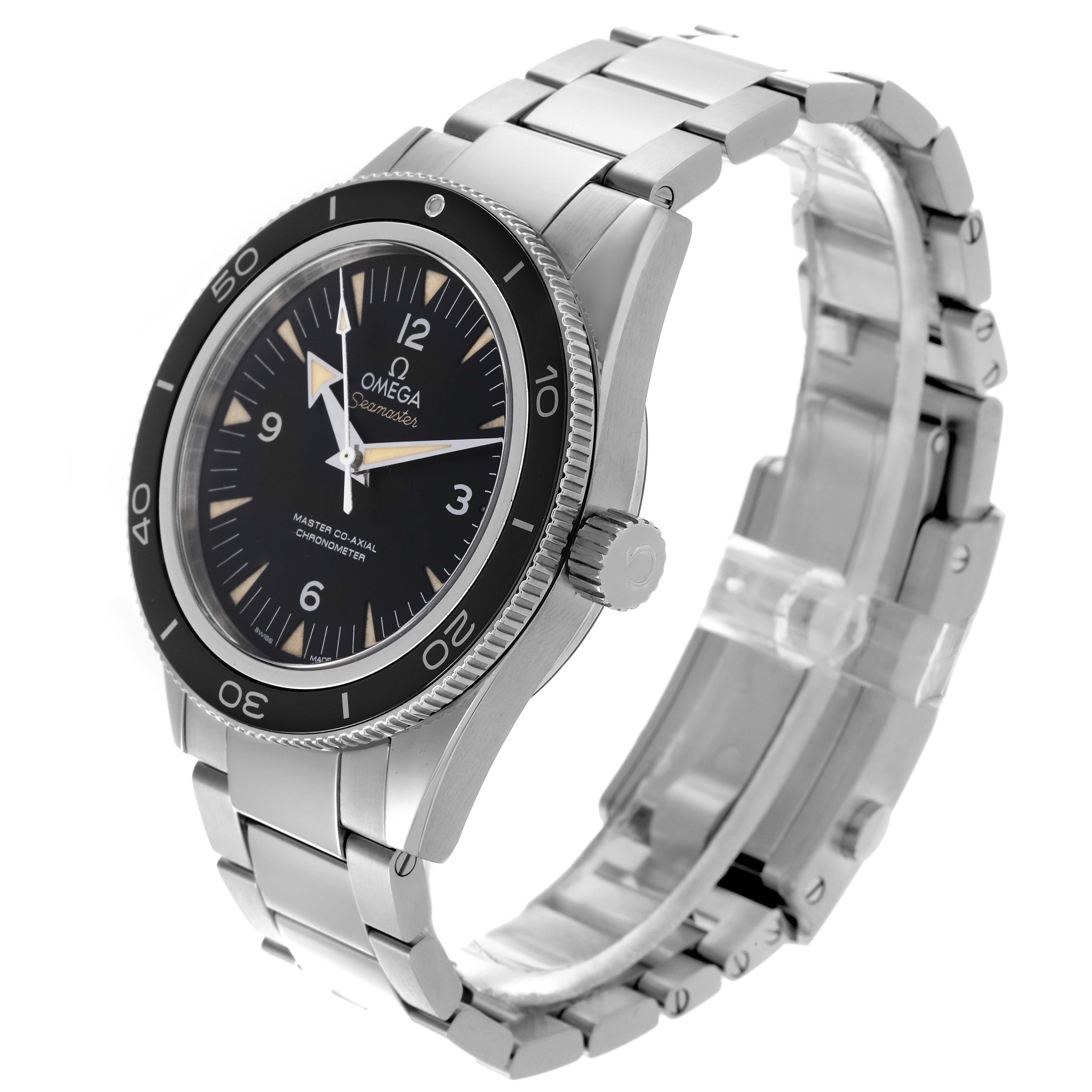Omega Seamaster 300 Master CoAxial Steel Mens Watch 41.0 MM 233.30.41.21.01.001