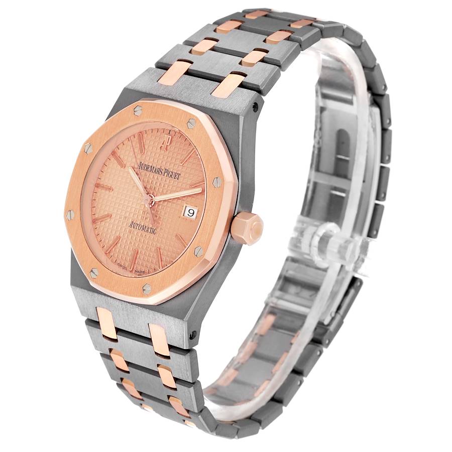 Audemars Piguet Royal Oak Tantalum Rose Gold Mens Watch 15000TR