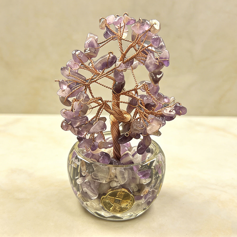 Amethyst Tree of Life: Calm the Mind, Boost Intuition & Protect Energy