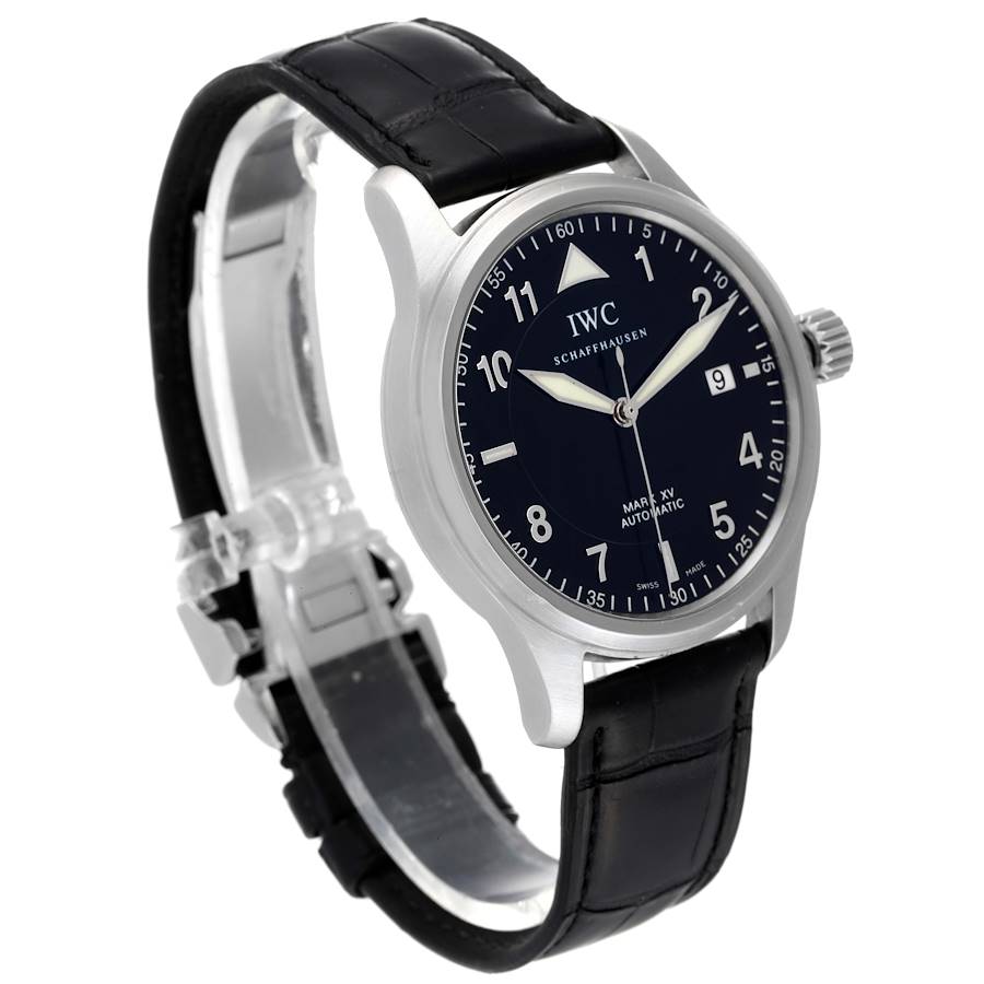 IWC Pilot Classic Mark XV Automatic Steel Mens Watch IW325311