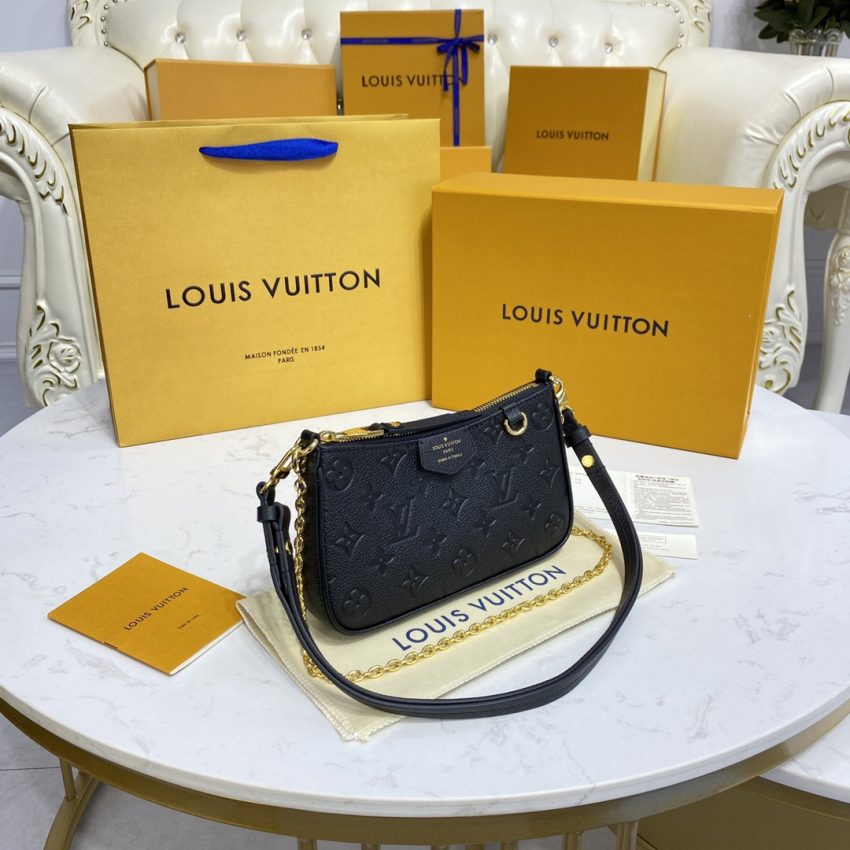 Replica Louis Vuitton Easy Pouch Black