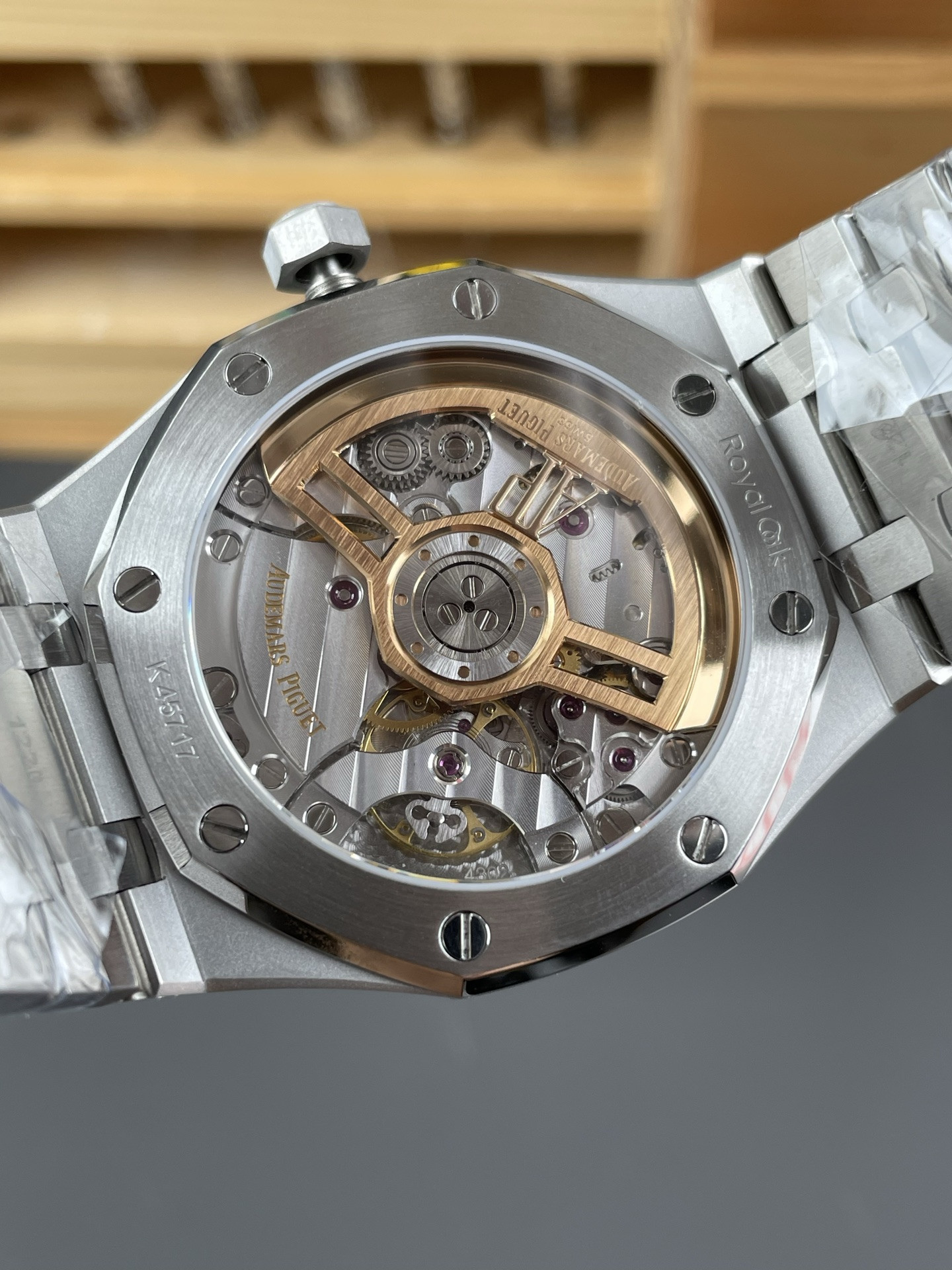 Royal Oak 15500 Blue Dial