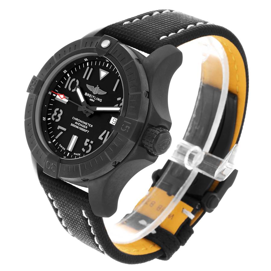 Breitling Avenger 45 Seawolf Night Mission Titanium Mens Watch V17319