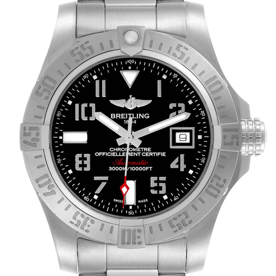 Breitling Avenger II Seawolf 45 Steel Mens Watch A17331