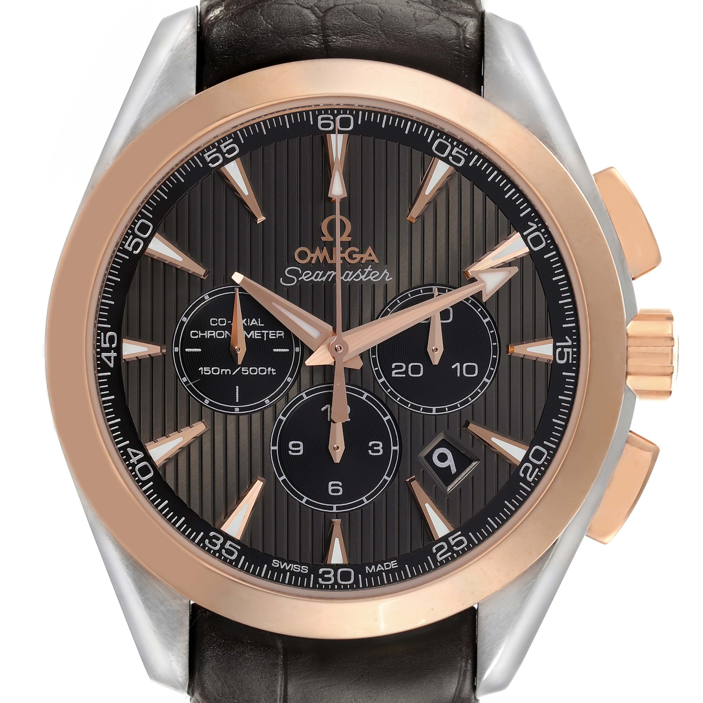Omega Seamaster Aqua Terra Steel Rose Gold Watch 44.0 MM 231.23.44.50.06.001