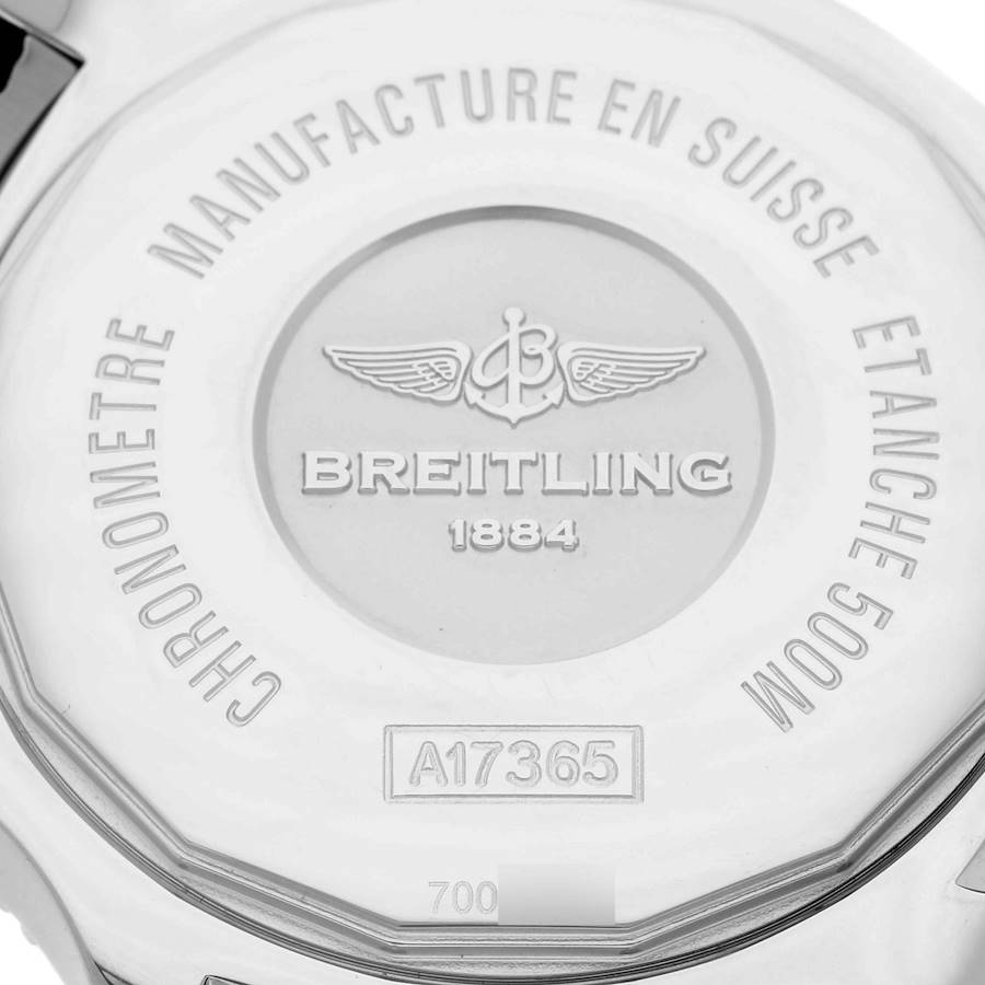 Breitling Superocean II Blue Dial Steel Mens Watch A17365