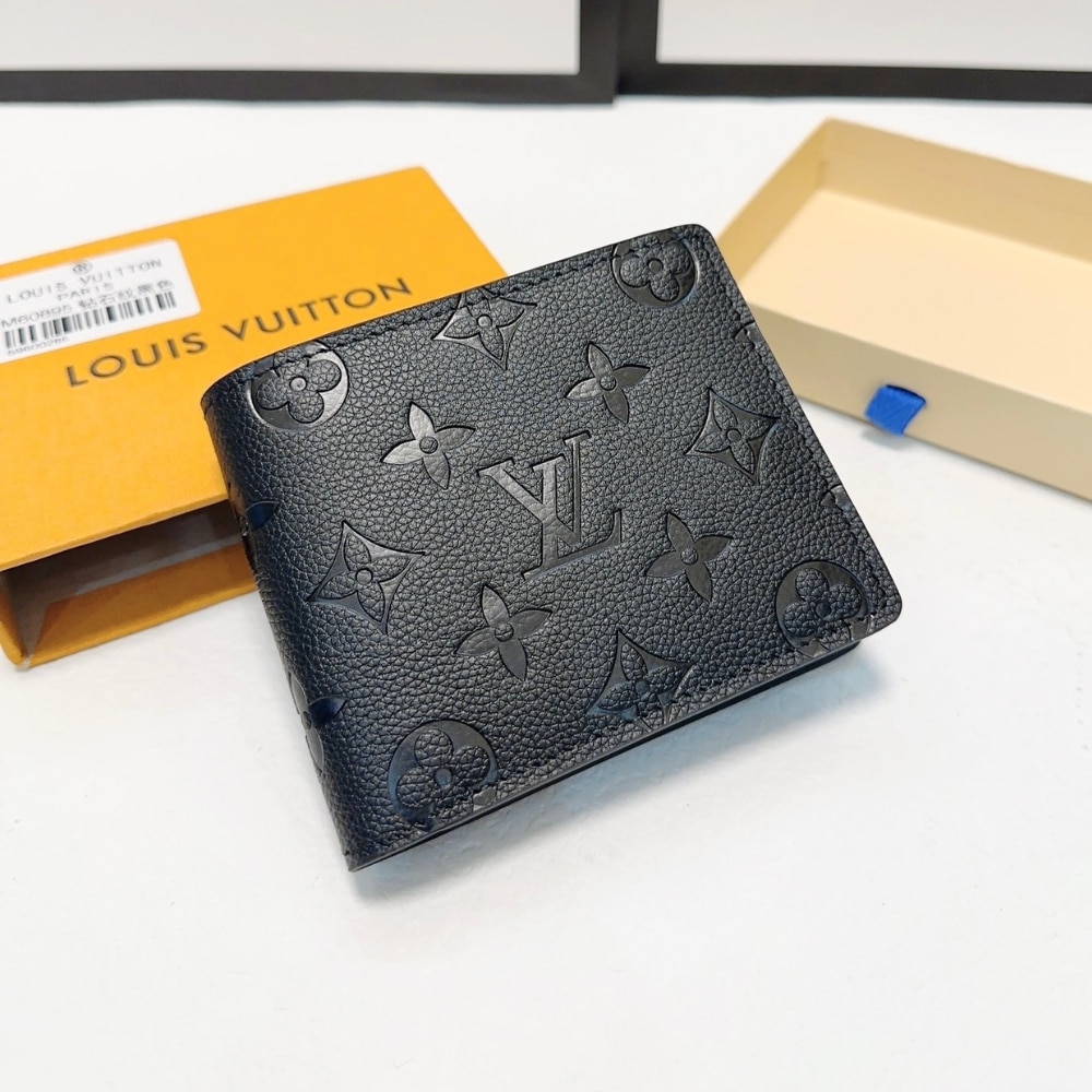 Louis Vuitton Multiple Wallet Monogram Black 11Cm M82072