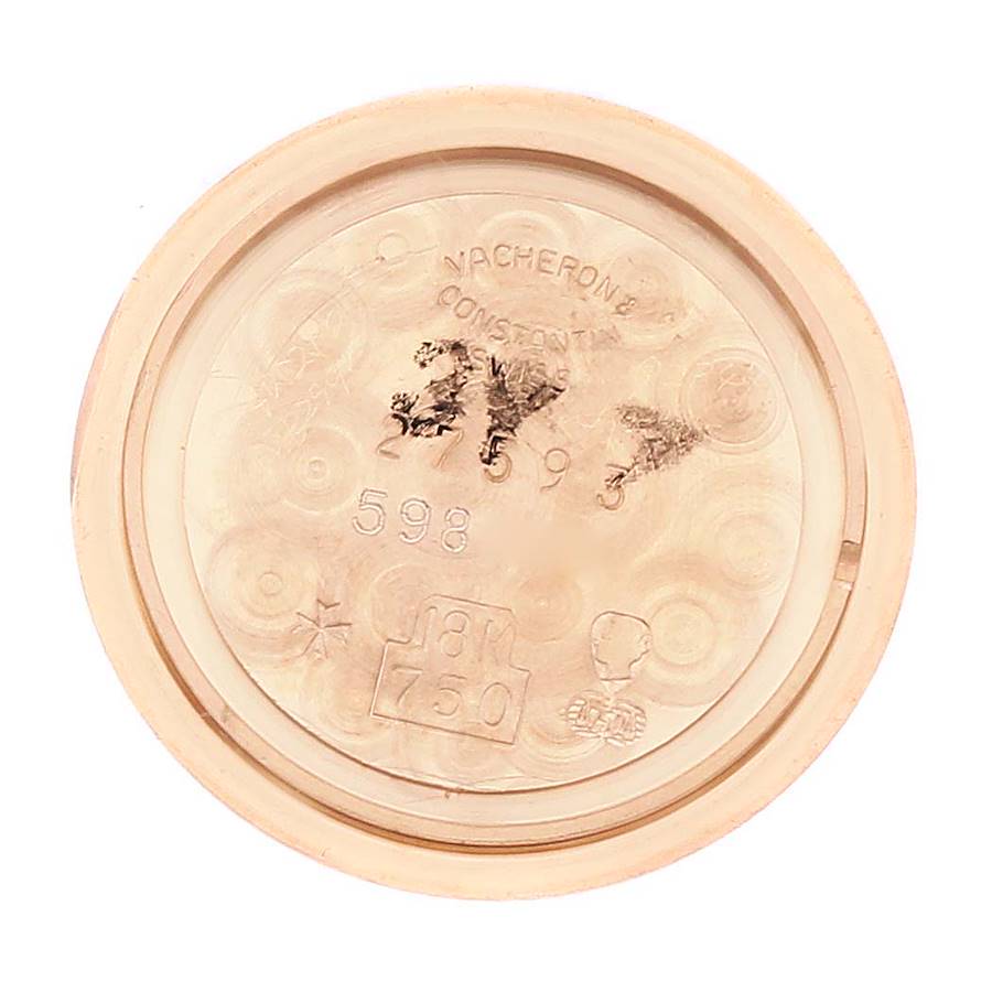 Vacheron Constantin Classic Rose Gold Diamond Ladies Watch 27593