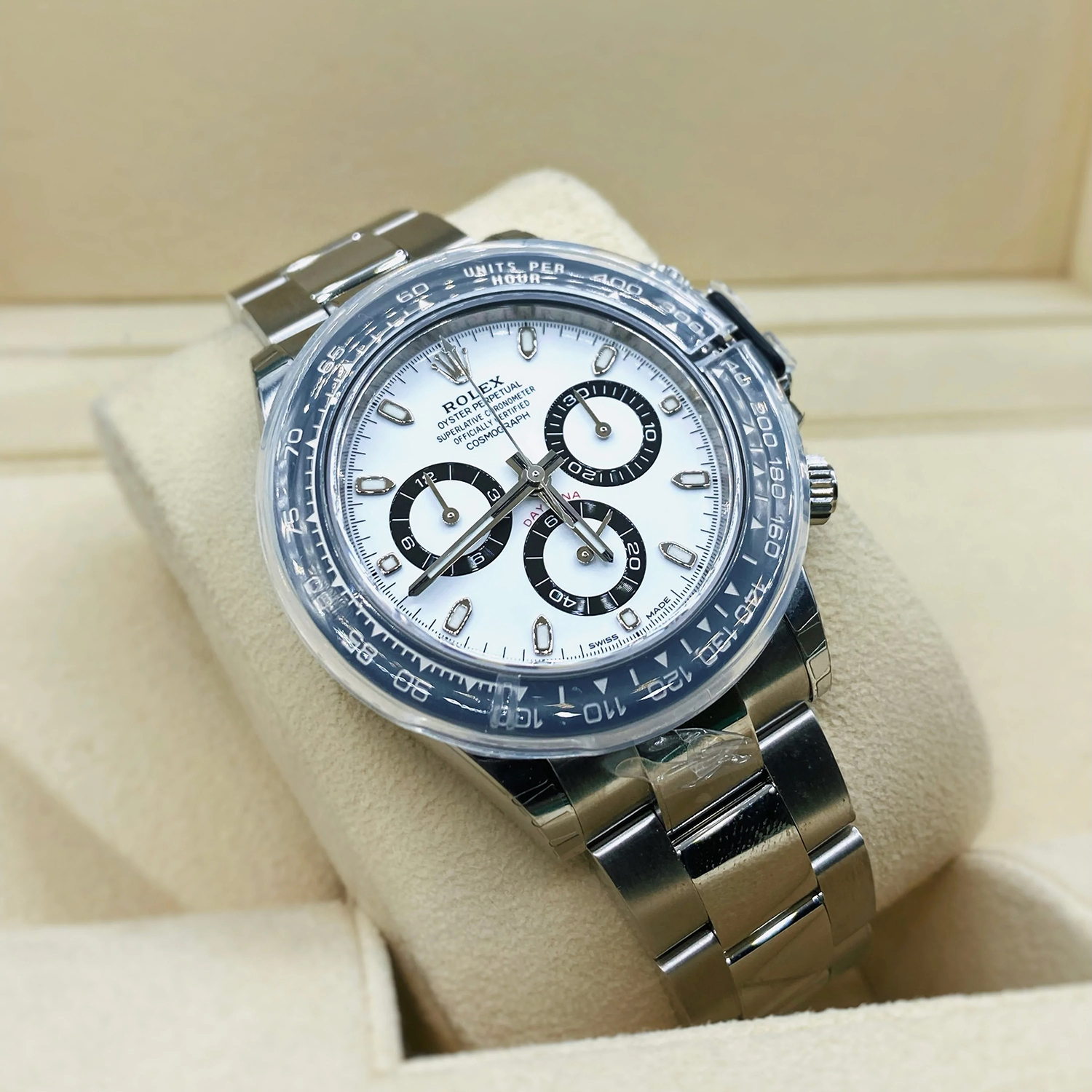 Rolex Cosmograph Daytona Panda Dial Stainless Steel 116500ln-0001 Unworn