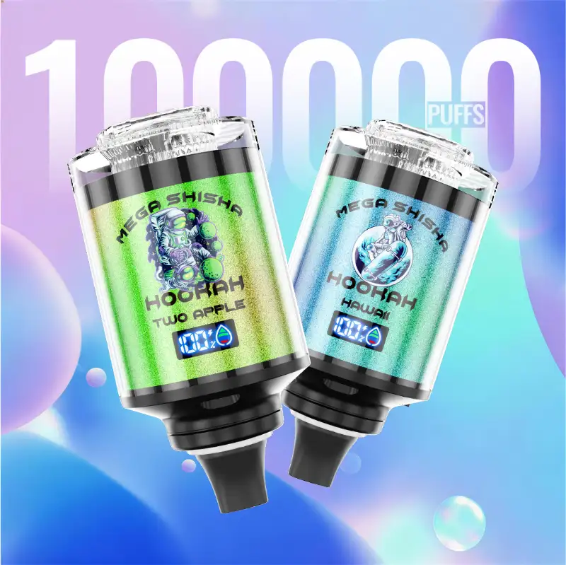 JNR Mega Shisha Hookah 100K Disposable Vape - JNR Vape US