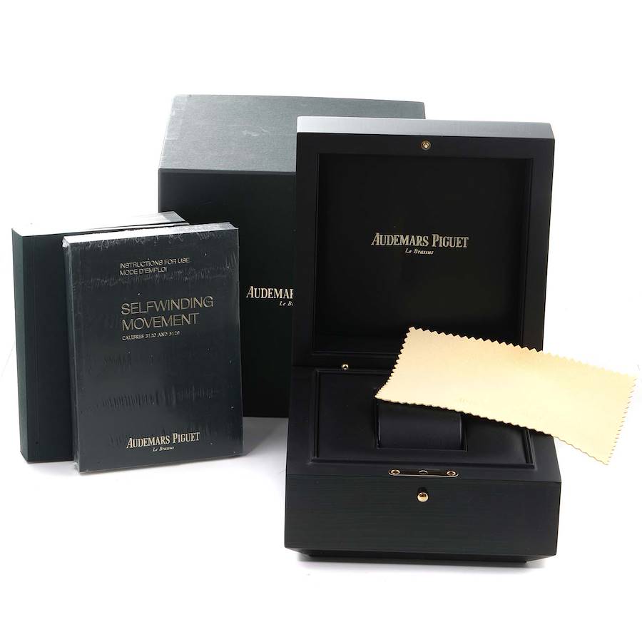 Audemars Piguet Royal Oak 37mm Steel Diamond Mens Watch 15451ST