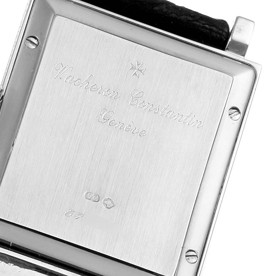 Vacheron Constantin Jalousie Shutter White Gold Diamond Ladies Watch 91002